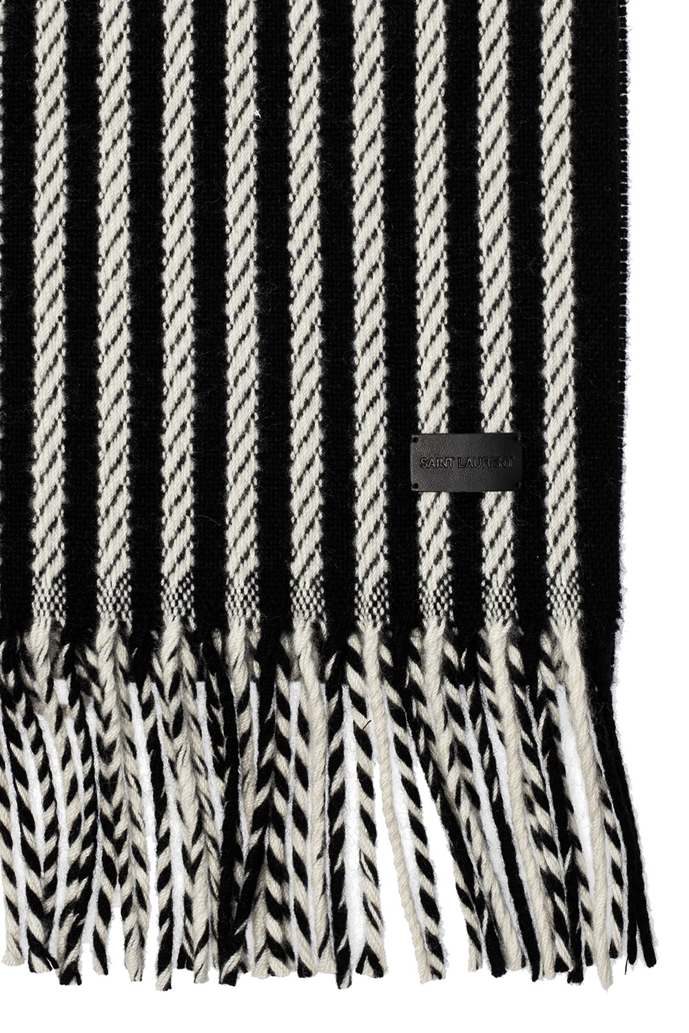 Saint Laurent Patterned scarf